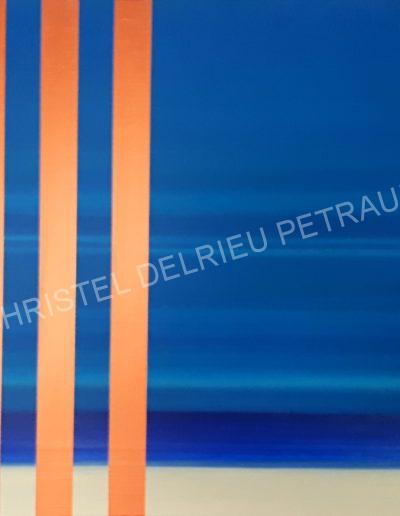 ARTISTE / PEINTURE CHRISTEL DELRIEU PETRAUD