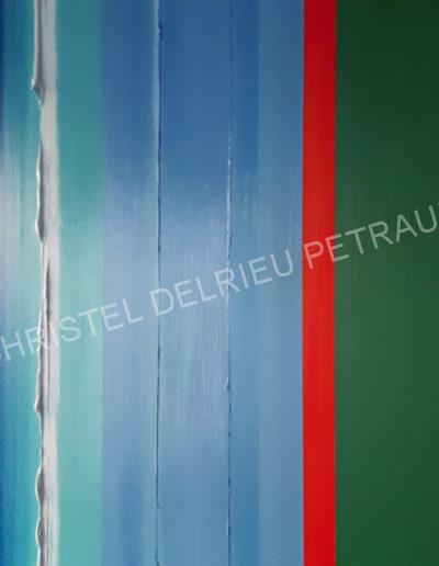 ARTISTE / PEINTURE CHRISTEL DELRIEU PETRAUD