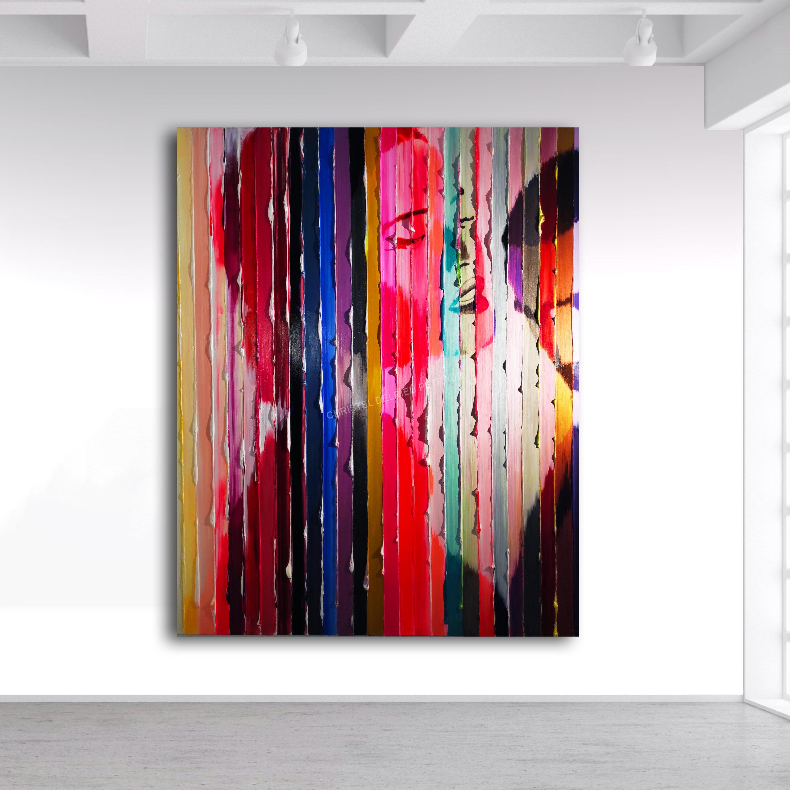 ARTISTE / PEINTURE CHRISTEL DELRIEU PETRAUD