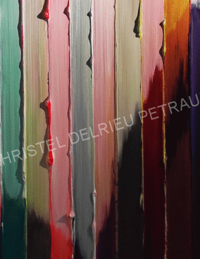 ARTISTE / PEINTURE CHRISTEL DELRIEU PETRAUD