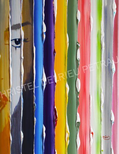 ARTISTE / PEINTURE CHRISTEL DELRIEU PETRAUD