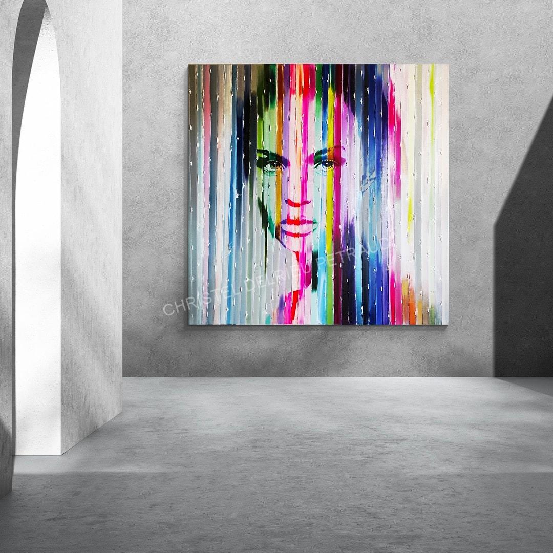 ARTISTE / PEINTURE CHRISTEL DELRIEU PETRAUD