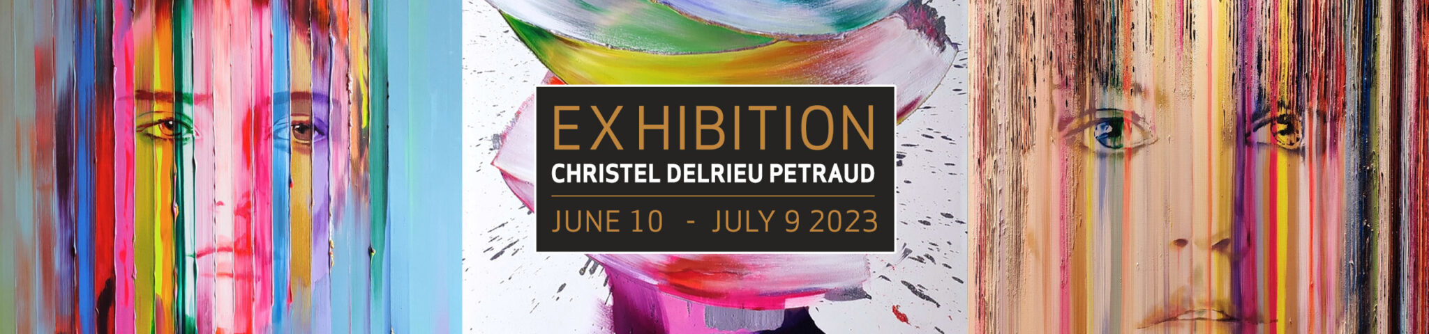 Solo exhibition of christel Delrieu Petraud in vanloon galleries - The netherlands