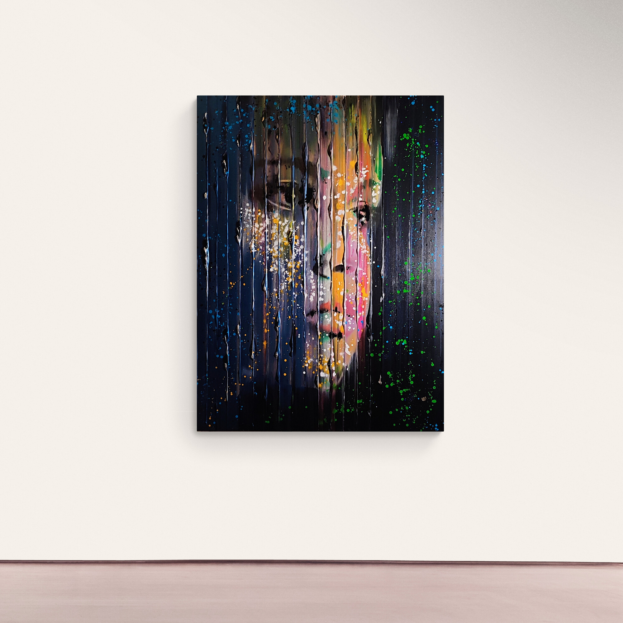 ORIGINAL ARTWORK shadow SERIES BY CHRISTELDELRIEU PETRAUD ARTISTE