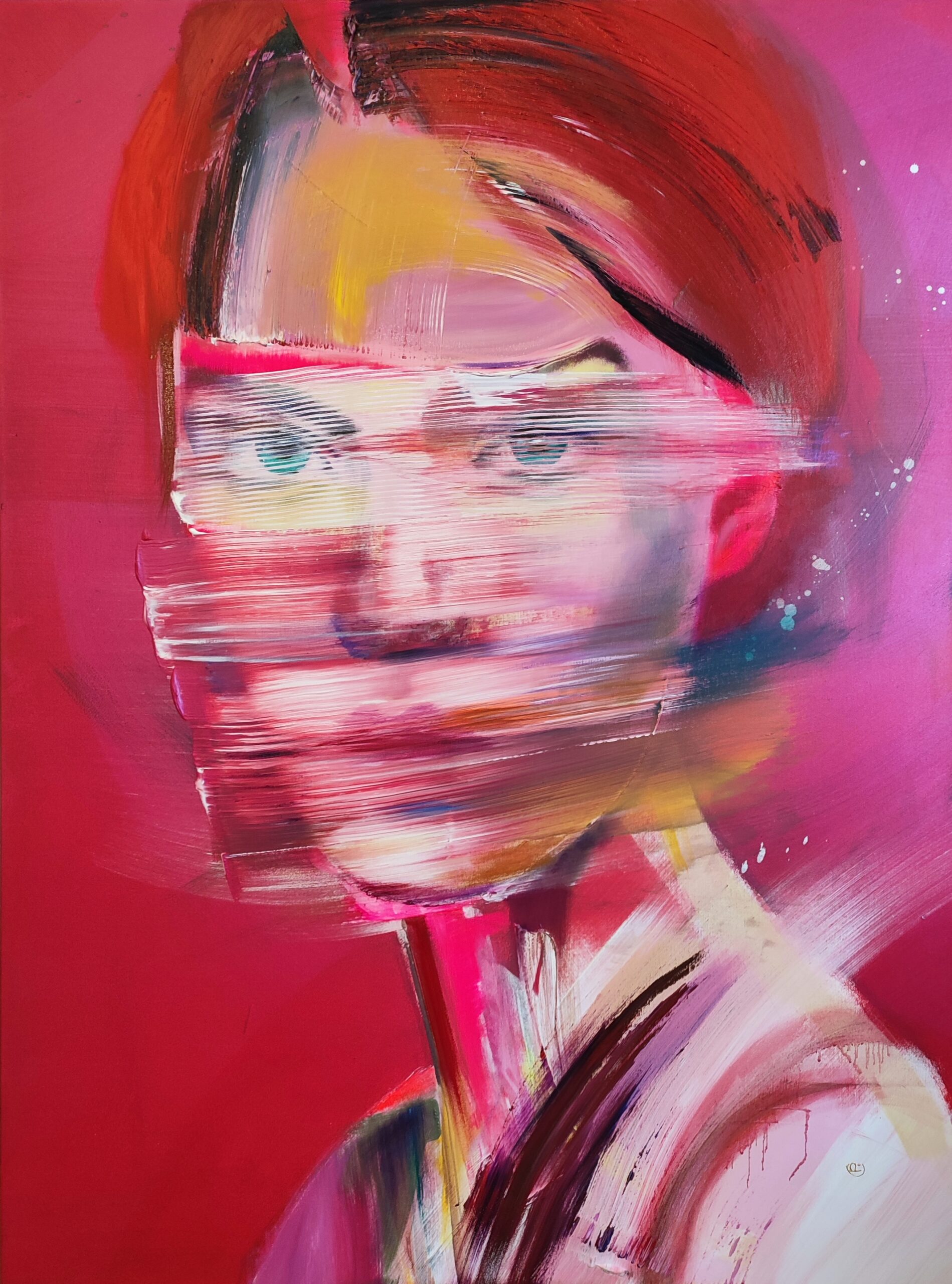 ORIGINAL ARTWORK Blur SERIES BY CHRISTELDELRIEU PETRAUD ARTISTE