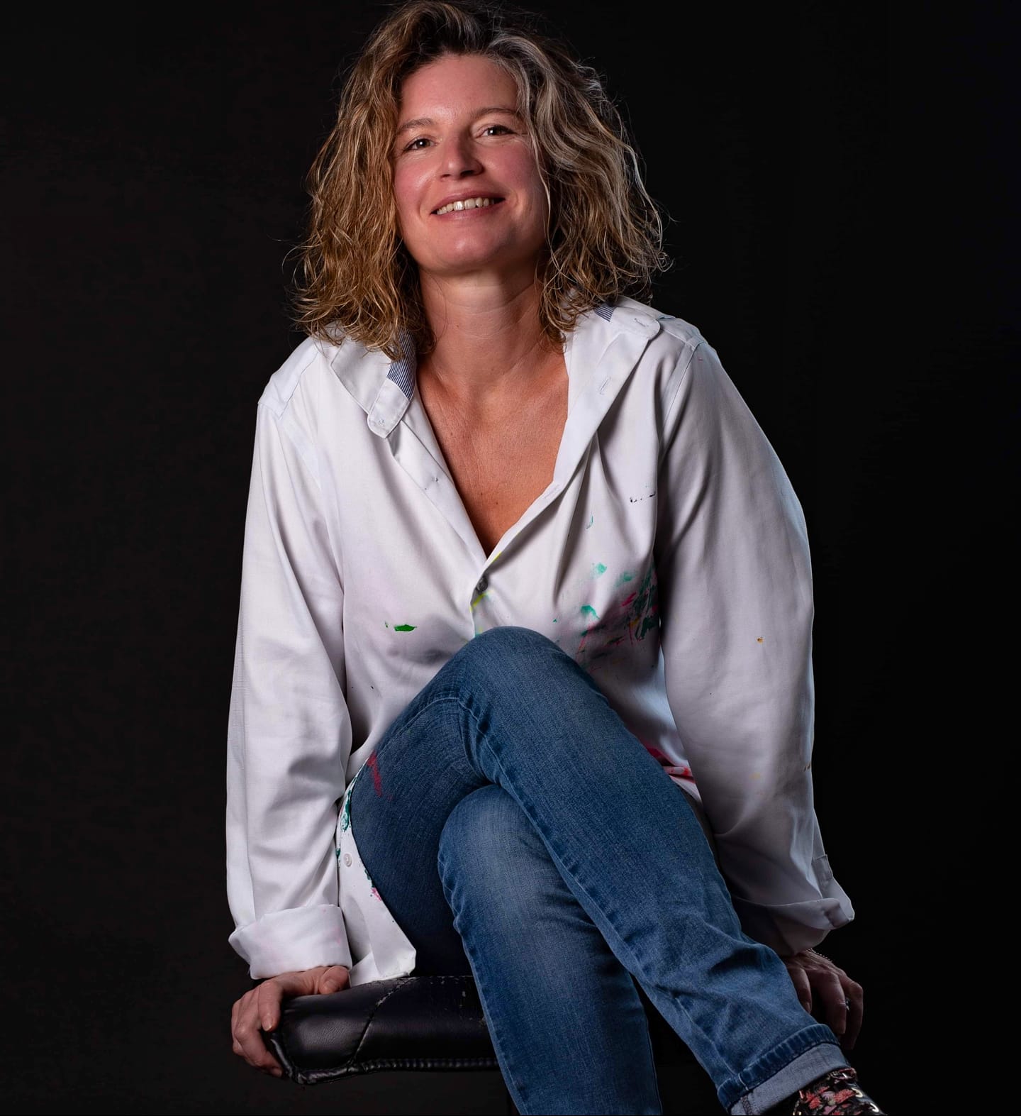 Christel Delrieu Petraud Portrait de l'artiste Christel Delrieu Petraud
