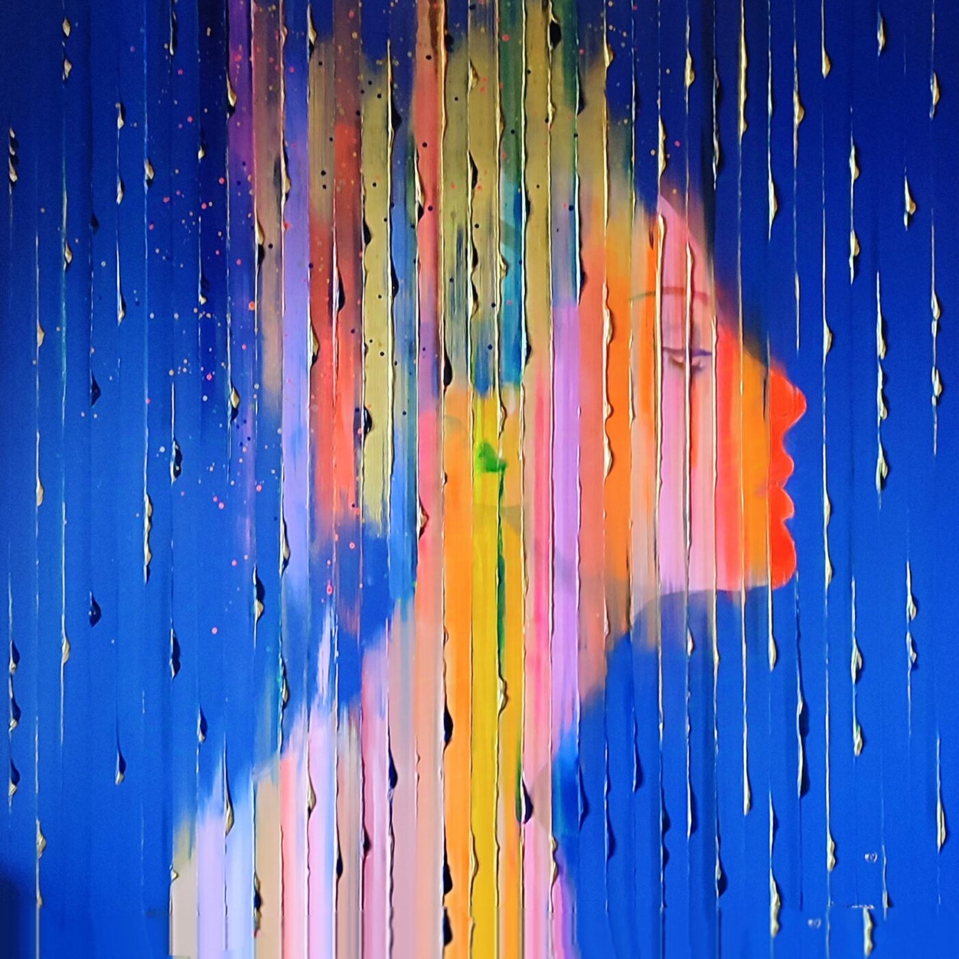 ORIGINAL ARTWORK SHADOW COLORS SERIES BY CHRISTELDELRIEU PETRAUD ARTISTE