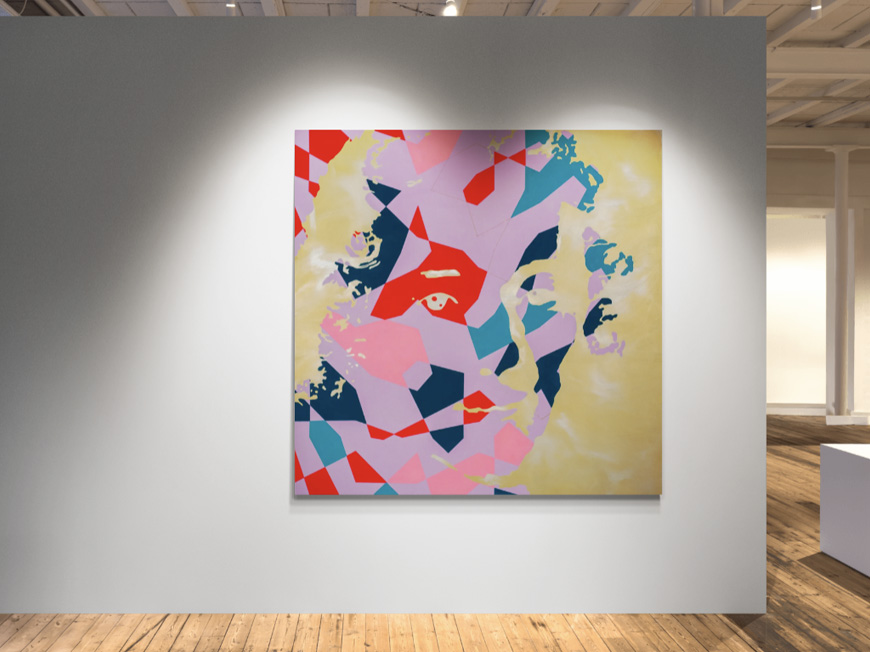 Abstract modular composition from the MATRIX series exploring interconnected structures and coded visual systems.